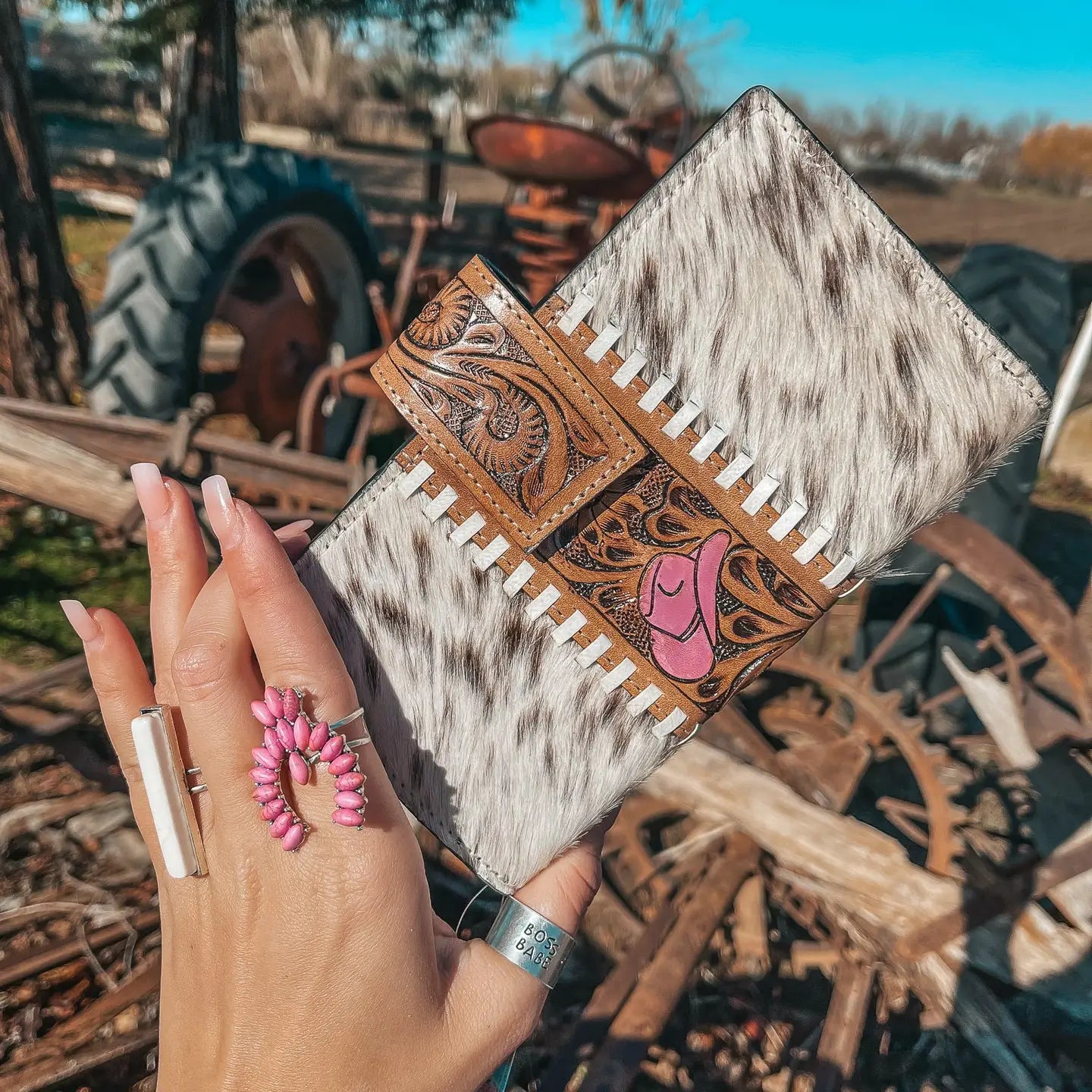 The Dolly Cowhide Wallet