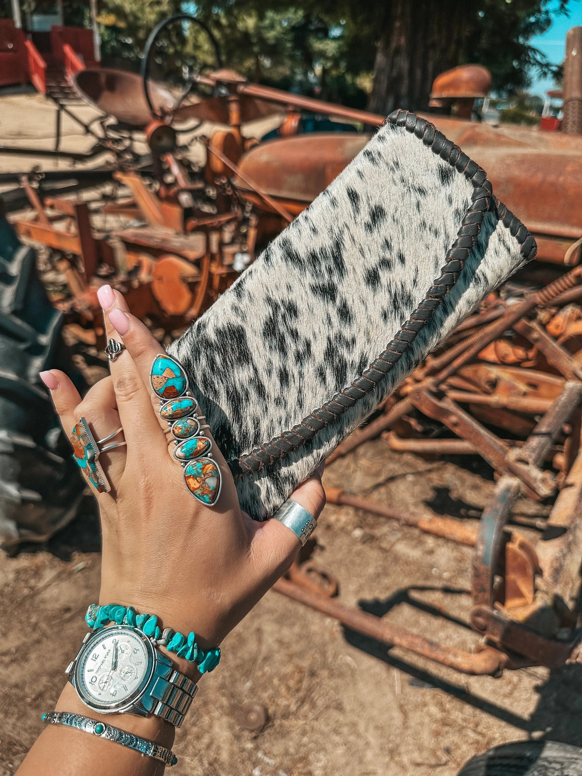 The Reba Cowhide Wallet