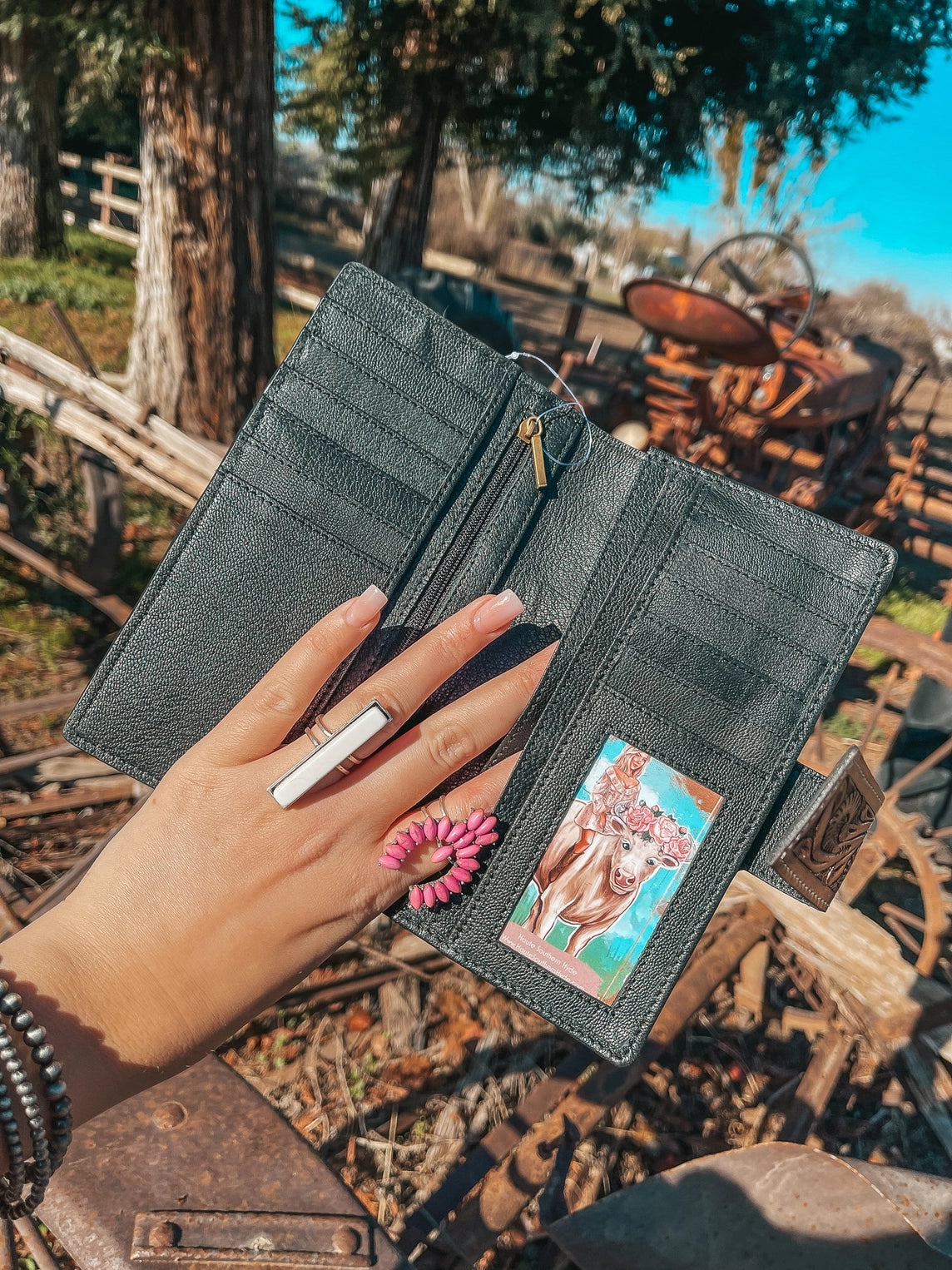 The Dolly Cowhide Wallet