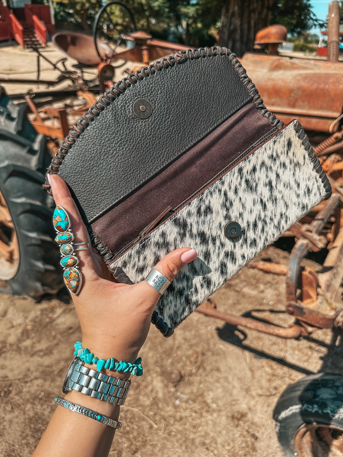 The Reba Cowhide Wallet