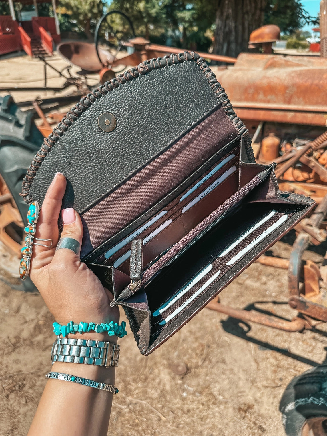 The Reba Cowhide Wallet